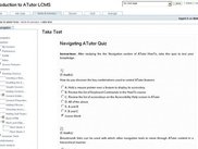 ATutor Plone look-a-like theme, displaying a quiz