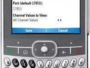 Aurora Control Mobile's options screen.