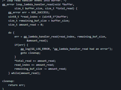 AWS Greengrass Core C SDK Screenshot 1