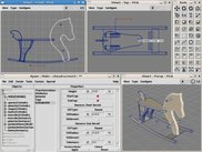 FloatingWindows GUI, Linux/X11, Modelling a Toy Horse
