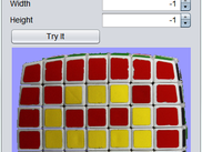 A screenshot of the application