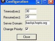 Configuration Screen