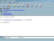 Sample of a completed backup.