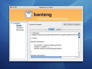Banteng 0.1 demo running on Mac OS X