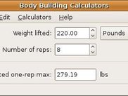 BBCalc 0.8 - Predicting One-Rep Maximum