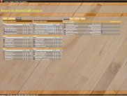 BBM v. 0.01 - Screenshot of league standings