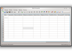 Tabela z danymi kandydatów