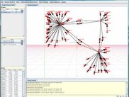 Biogranat user interface with 2D graph layout