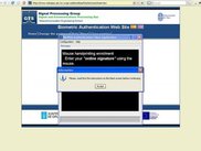 3.- The Java Web Start biometric client application