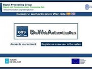 1.- Biometric enrollment web portal Front-End
