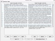 bitext2tmx 1.0M0 at work on text read from a TMX