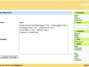 This pic shows how easy it is to use the template system