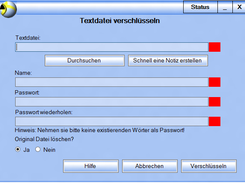 Blurry txt verschlüsseln
