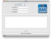 Main Window of BMI