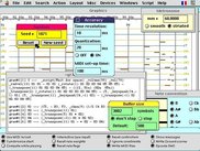 2. Typical windows of BP2 (Mac OS 9)