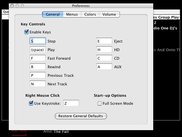 GUI look and response can be changed in Preferences