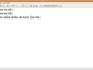 BonGoLipi Editor 1.0 Beta on Linux