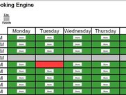 This shows a simple grid based event.
