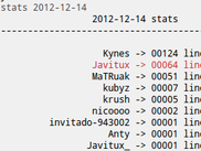 statistics capture