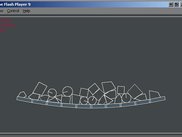 A group of bodies resting on a segmented bridge.