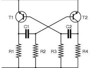Electric circuit scheme obtained with Box