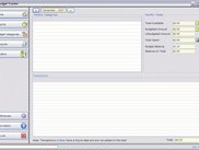 Budget Tracker Main Window