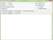 Screenshot of GUI.