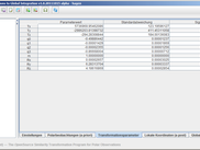 Transformation Parameters 3D