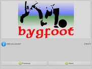 The splash screen
