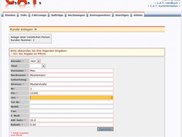 Beispiel einer Eingabemaske (hier natürliche Person) 