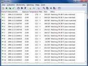 Main application window with a table of input files