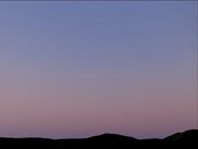 A sunrise sky