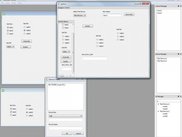 A shot of the current working status of the application