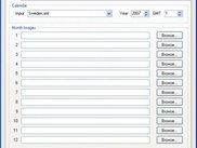 Input tab, select which calendar you want to work with