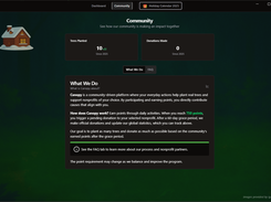 canopy-sharp community page