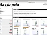 Cassiopeia with monochrome stylesheet