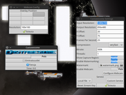 Castawesome and Settings dialog (some texts are in Finnish)