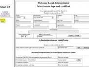 New server certificat