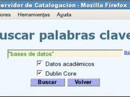 Buscador de recursos por palabras claves