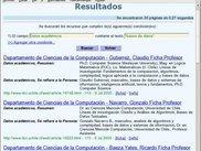 Lista del conjunto de recursos que contienen un metadato