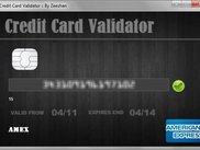 Valid AMEX Number
