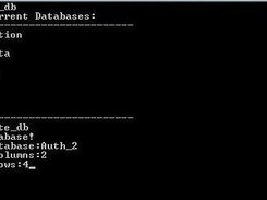 List Current Databases, and Backend Creation Of Database