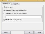 A page from the settings dialog