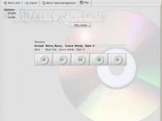 Dialog for playing selected songs.