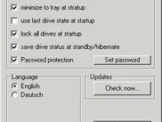 preferences menu