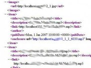cffmm exports an rss-feed (here in firefox)