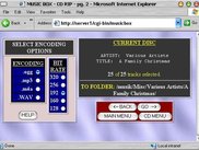 CD Ripping Page 2 in Internet Explorer