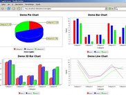 Chart Taglibs in Action 3D Pie, 3D Bar, Bar and Line charts