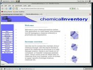 Welcome page - Firefox on Debian Sarge (i386)