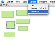 Select menu in Chlor 0.0.7